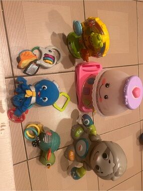 Interactive Baby Learning Toy lot - fisher price Vtech infection